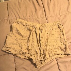 Women's Tan Shorts